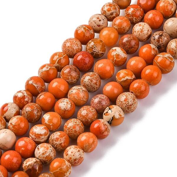 Dyed Natural Regalite/Imperial Jasper/Sea Sediment Jasper Beads Strands