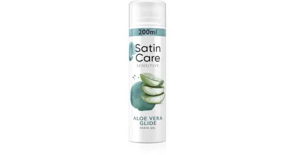 Gillette Satin Care Aloe Vera Shaving Gel For Women 200ml
