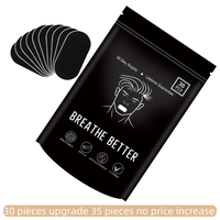 30 Packaging Upgrade 35 Packaging Super Breathable Mouth sticker，Ultra Breathable Mouth Tape One Month Supply 35 Strong Adh...
