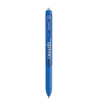 100 Custom Paper Mate Inkjoy Gel - Black Ink - Quick Dry & Smear ...
