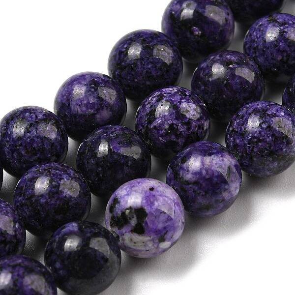 Natural Dyed Sesame Jasper Beads Strands