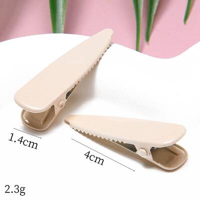 Macaron Color Alloy Alligator Hair Clips