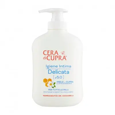 Cera Di Cupra Delicate Intimate Cleanser Ph 5.0 For Female Hygiene 250 ml