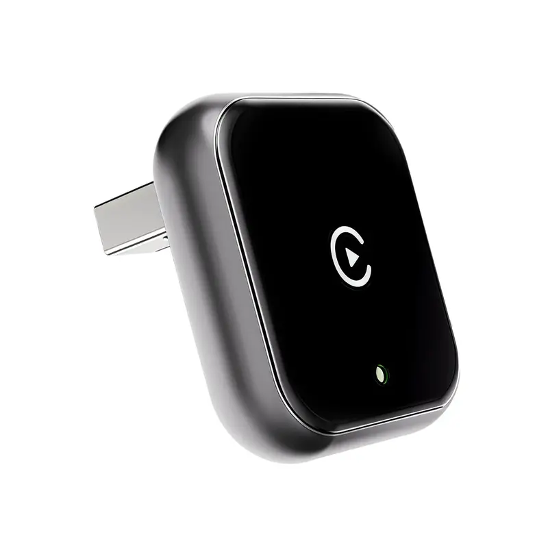2026 latest model 2 in 1 Wireless  CarPlay Adapter, for Both Apple and Android, Converts Wired to Wireless,Fast Connection, N...