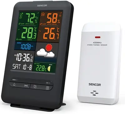Sencor Stazione Meteorologica Con Sensore Wireless Sws 7300