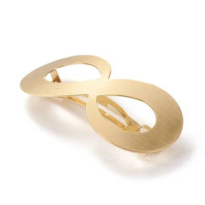 Brass Filigree Hair Barrette