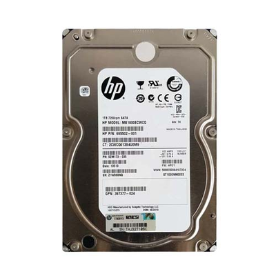 695502-005 HP 1TB 3Gb/s SATA 7200 3.5-Inch Hard Drive