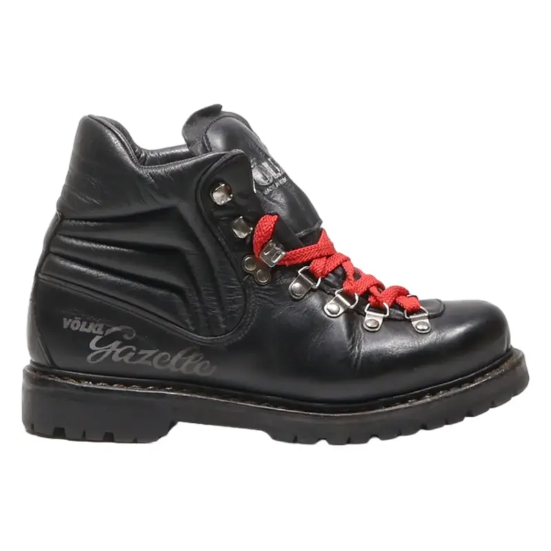 VOKL Hiking Boots Black Leather Womens UK 4