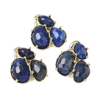 Natural Lapis Lazuli Links connectors
