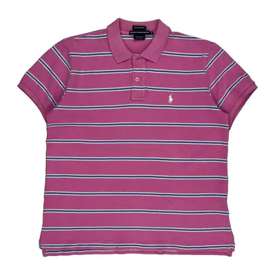 Ralph Lauren Sport Polo Shirt - Large Pink Cotton | Size: large
