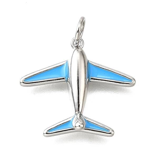 Brass Enamel Pendants