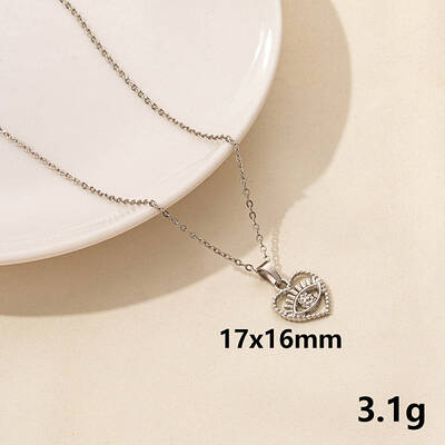 304 Stainless Steel Geometric Pendant Necklaces