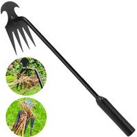 4 Teeth Garden Weeder, Portable Garden Weeder, Manual Garden Weeding Tool, Garden Tool for Vegetable Gardening Backyard Farm ...