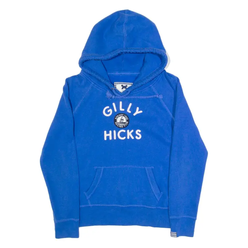 HOLLISTER GILLY HICKS Girls Blue Hoodie L