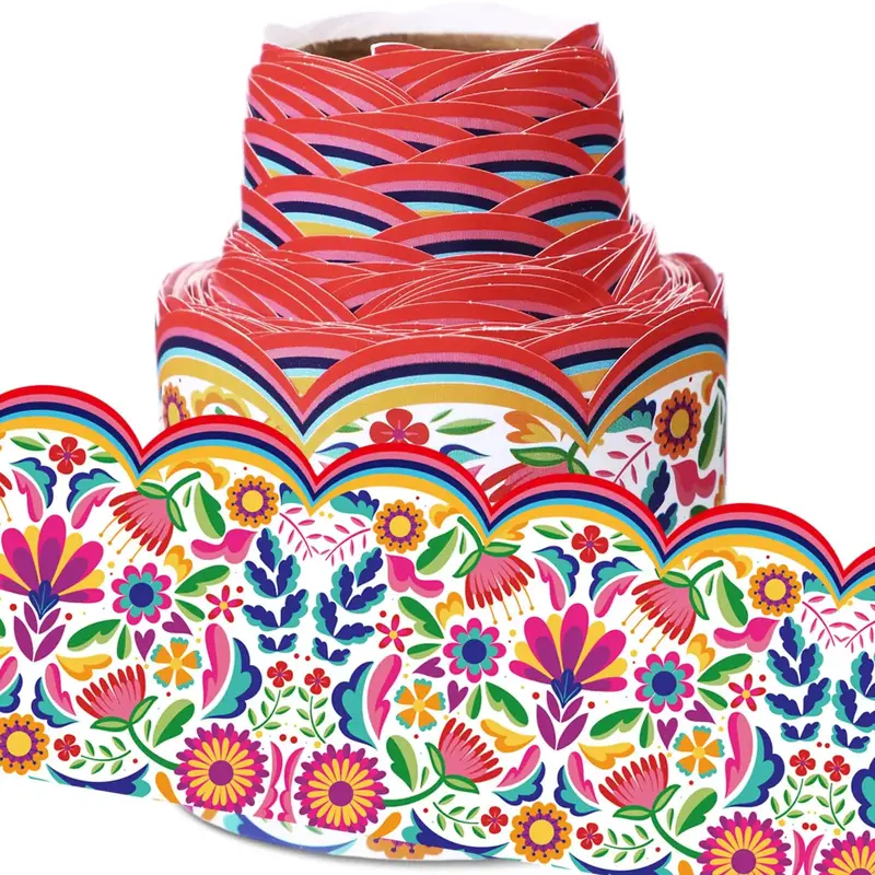 6/4/1Roll Mexican Bulletin Board Borders Dia De Los Muertos Bulletin Board Borders Day of The Dead Bulletin Board Borders for...