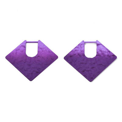 Spray Painted Iron Pendants