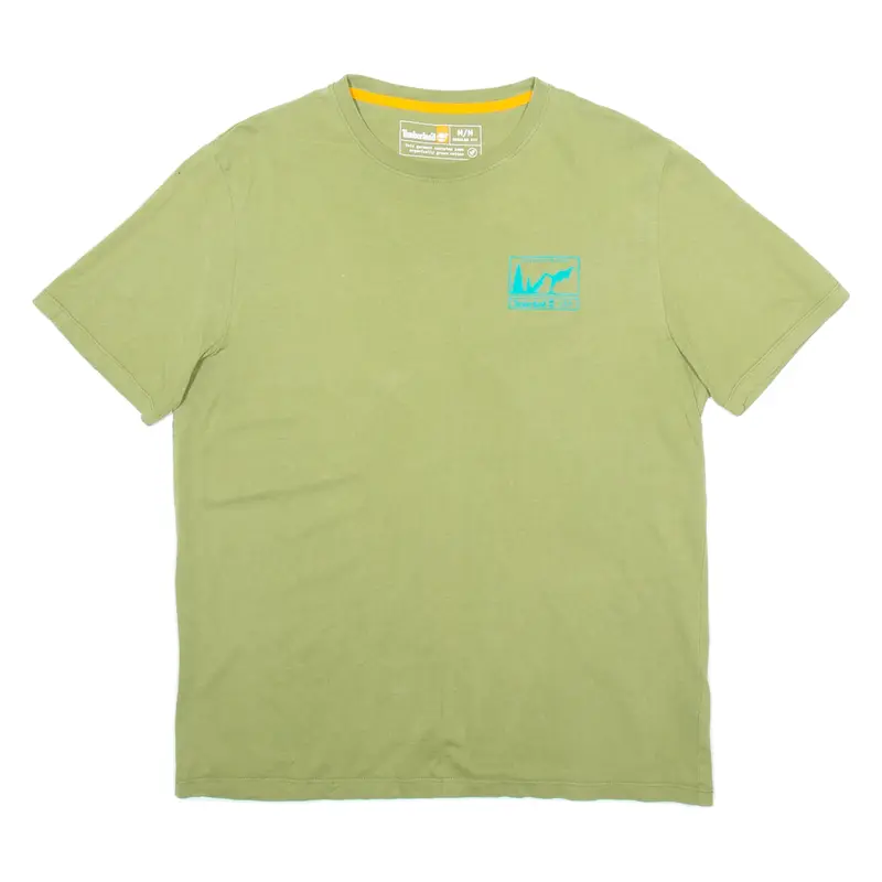TIMBERLAND Mens T-Shirt Green M