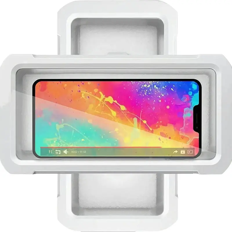 【Top Seller】Waterproof Shower Phone Holder, 360° Rotation Shower Phone Case, Anti-Fog High Sensitivity Cover Mount Box f...