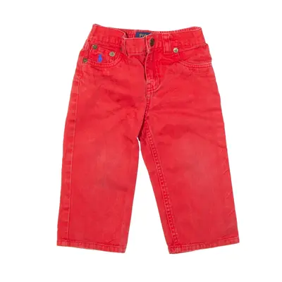 POLO RALPH LAUREN Jeans Red Denim Regular Straight Boys W20 L20