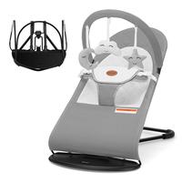 Baby Bouncer, Portable Baby Bouncer Seat for Baby 0-18 Months, 3 Modes for Bouncing or Stationary Use, Infant Chair Rocker wi...