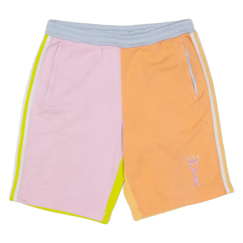 ADIDAS Mens Casual Shorts Orange L W32