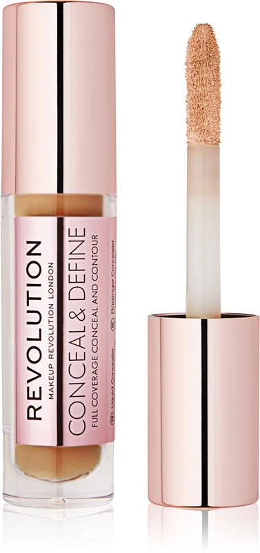 Makeup Revolution Conceal & Define Liquid Concealer Color C12 4 g