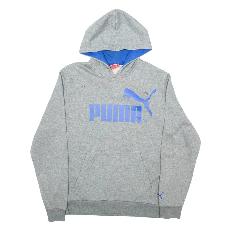 PUMA Mens Grey Hoodie M