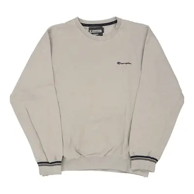 Champion Sweatshirt - 2XL Beige Cotton Blend