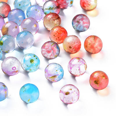 Transparent Acrylic Beads