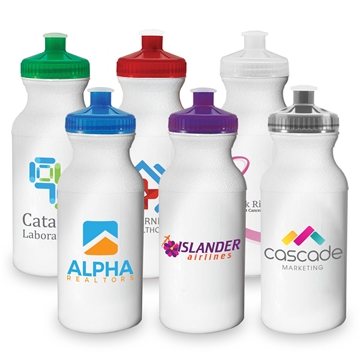 100 Customized Bike - 20 oz Sports Water Bottle - Recycled & ...