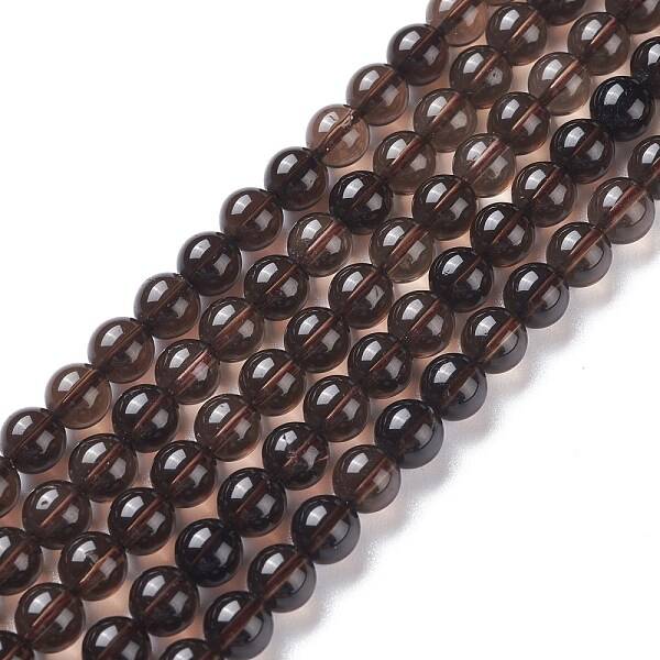 Natural Smoky Quartz Bead Strands