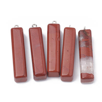 Natural Red Jasper Big Pendants