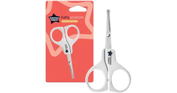 Tommee Tippee Basic baby scissors with rounded tip 0 months+