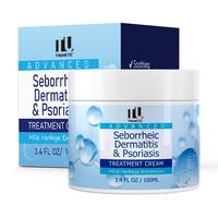 Seborrheic Dermatitis Cream, Scalp Treatment for Psoriasis, Folliculitis, Dry Scalp, Dandruff, Anti-Itch Cream for Soothing R...