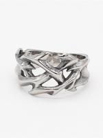 Fashion Hollow Out Design Stainless Steel Ring, Party Accessories for Both Men & Women, Casual Jewelry for Party, Daily Cloth...