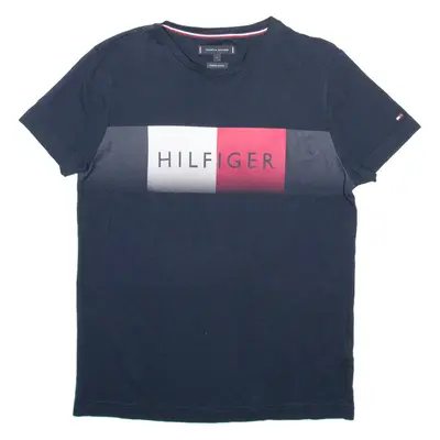 TOMMY HILFIGER Mens T-Shirt Blue S