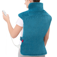 COMFYTEMP Heating Pad for Neck and Shoulders and Back, Weighted Electric Heat Pad for Pain Relief, 2.6lb Large Heated Wrap, 9...