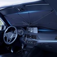 Portable Car Windshield Sunshade - Foldable Windshield Umbrella for Daily Use, Car Interior Accessories,Cool Reflective Sun B...