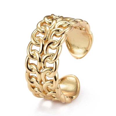 Brass Cuff Rings