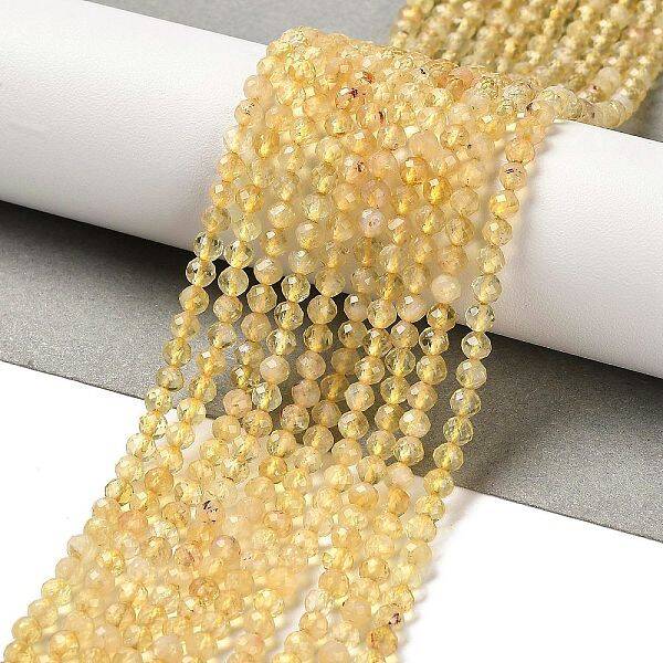 Natural Citrine Beads Strands