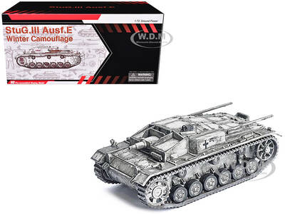 Germany StuG. III Ausf.E Tank Winter Camouflage StuG.Abt. 202, Russia (1942) NEO Dragon Armor Series 1/72 Plastic Model b...