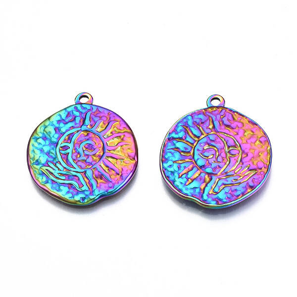 Ion Plating(IP) 201 Stainless Steel Pendants