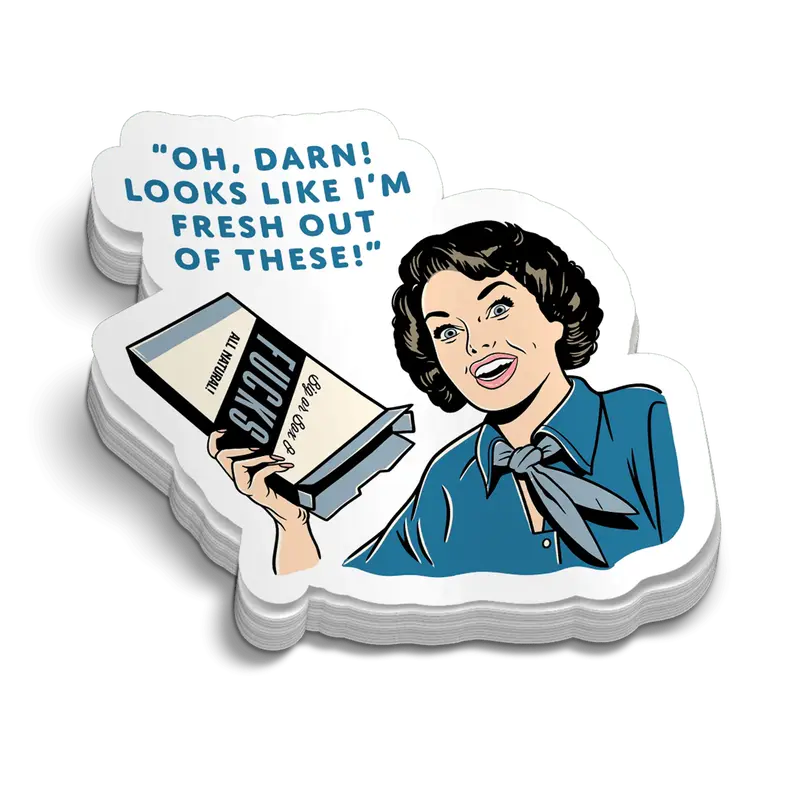 Fresh out - Hard Hat Decal