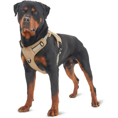 Dog Tactical Harness, Durable Military-style Vest with Reflective Straps & Secure Control Handle, Perfect for Training, Worki...