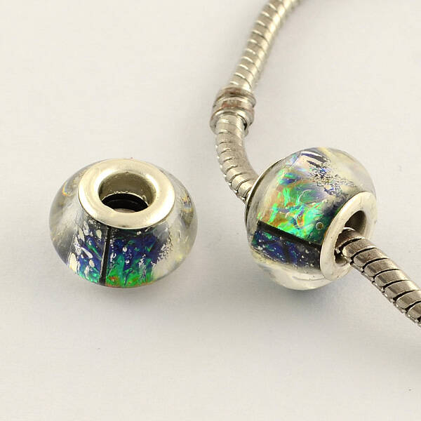 Drawbench Resin European Large Hole Beads