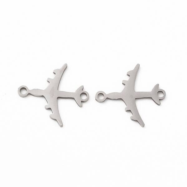 Non-Tarnish 201 Stainless Steel Connector Charms