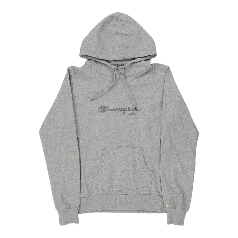 Age 14 Champion Spellout Holdall - Medium Grey Cotton Blend