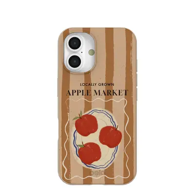 Seashell Apple Market iPhone 16 Case