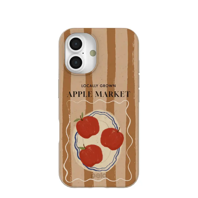 Seashell Apple Market iPhone 16 Case