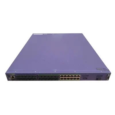 Extreme Networks 16303 | Summit X460 Series 24 x SFP Ports 1000Base-X + 4 x Shared RJ-45 Ports Layer 3 Managed Rack-mountable...